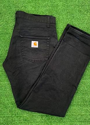 Джинси чоловічі carhartt чорні 36/34