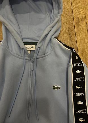 Кофта чоловіча lacoste блакитна, розмір s/m 2