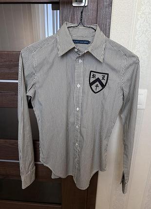 Жіноча сорочка/рубашка ralph lauren розмір w’s xs. 100% оригінал. ідеальний стан.