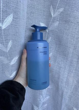 Шампунь для волосся проти лупи інтенсивної дії amos professional pure smart shampoo deep action