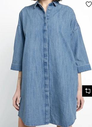Джинсовое с карманами платье 👗, тренч, джинсовка