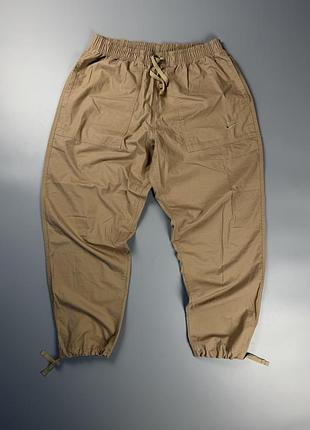 Штани nike woven trousers хакі / бежеві l оверсайз стрітвір