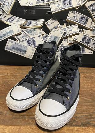 Кеди чоловічі converse all star сірі, розмір 45, устілка 29,5 см