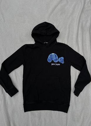 Худі  bear hoodie (з синім ведмедиком) |