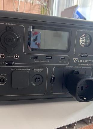 Зарядна станція bluetti eb3a 268 вт/год