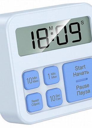 Электронный таймер + часы hoco hx43 electronic blue
