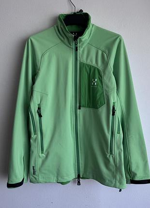 Женская софтшелл куртка haglöfs windstopper (размер s)