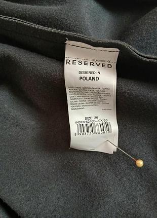 Сукня-халат з екошкіри reserved 7