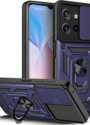 Чехол ummi camshield serge ring для motorola edge 50 neo / 60 neo синий / navy