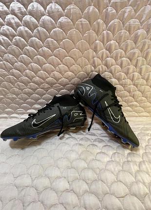 Бутси чоловічі nike air zoom mercurial superfly 9 чорні