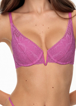 Бюстгальтер жіночий jasmine lingerie рожевий мереживний