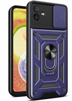 Чехол ummi camshield serge ring для samsung galaxy a06 синий / navy