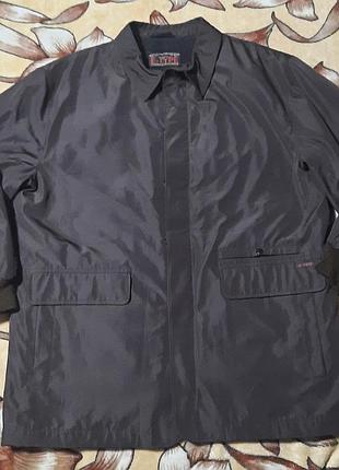 Чоловіча демісезонна куртка e-type (xl / xxl), куртка-вітровка на флісі, оверсайз