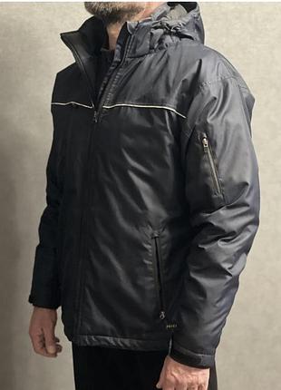 Куртка чоловіча tricorp workwear водонепроникна вітрозахисна чорна