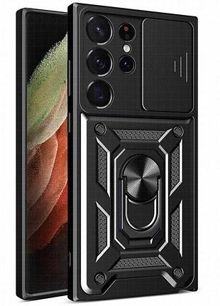 Чехол ummi camshield serge ring для samsung galaxy s25 ultra черный / black