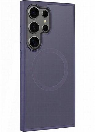 Чехол ummi colorful with magnetic fit для samsung galaxy s24 ultra синий / navy blue