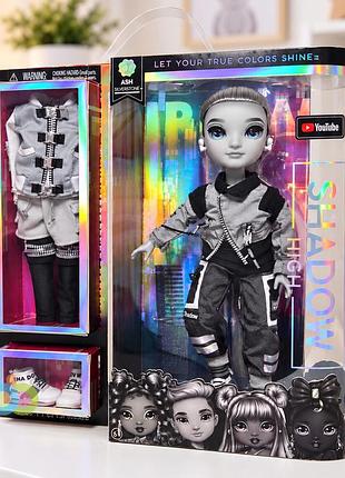 Лялька rainbow high shadow series ash silverstone (583578)