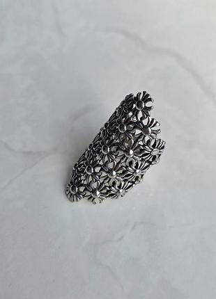 Каблучка silver chrome hearts nectar facets 2