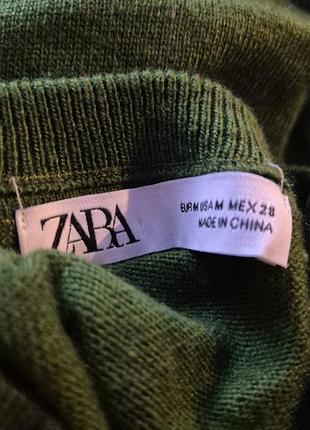 Кофта zara в составе шерсть 6