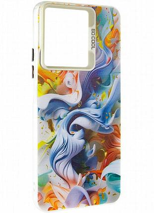 Чехол tpu+pc so cool для xiaomi redmi 13c / poco c65 euphoria