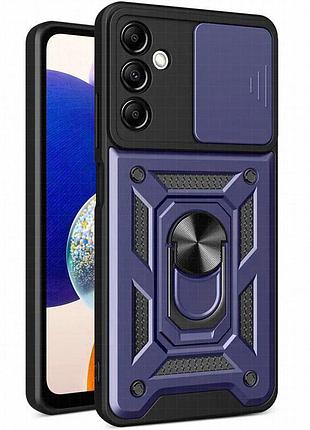 Чехол ummi camshield serge ring для samsung galaxy a15 4g/5g синий / navy