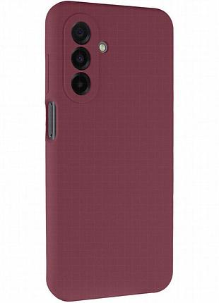 Чехол silicone cover lakshmi full camera (aaa) для samsung galaxy a18 / a17 бордовый / plum