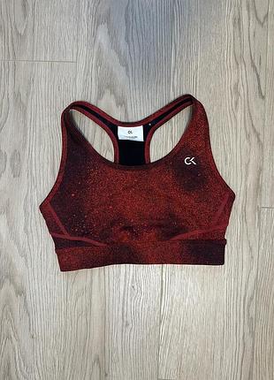 Топ жіночий calvin klein спортивний червоний
