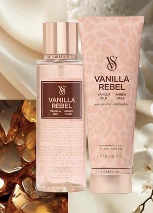 Парфумований спрей для тіла victoria’s secret😍  💞vanilla rebel💞