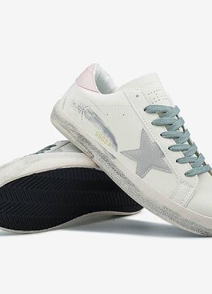Golden goose cream grey star