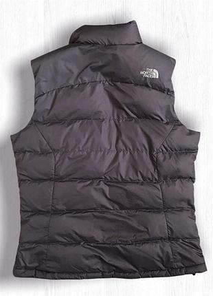 Безрукавка пуховая жилетка жилет the north face tnf 700 набивка натуральный пух 5