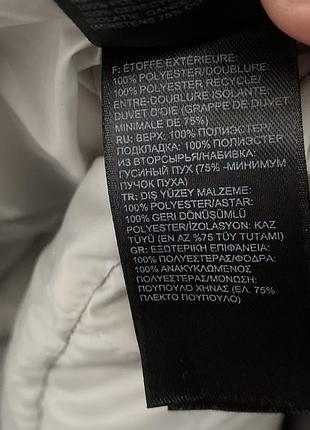 Безрукавка пуховая жилетка жилет the north face tnf 700 набивка натуральный пух 8