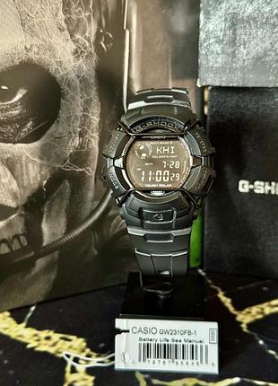 Годинники чоловічий casio g-shock gw-2310fb чорні