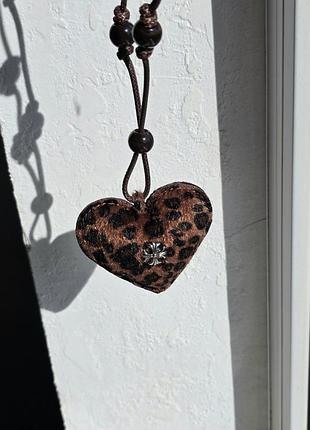 Підвіска chrome hearts rebel leopard 4