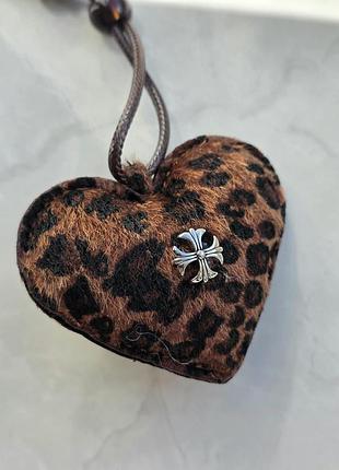 Підвіска chrome hearts rebel leopard 2