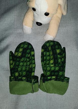 Детские варежки из современного материала softshell (софтшелл), 5