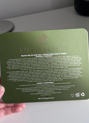 Нова палетка тіней cosmic brushes undergrowth palette 6