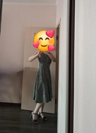 Платье миди zara 3