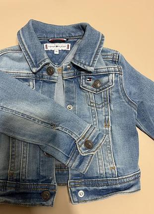 Джинсовий піджак tommy hilfiger унісекс дитячий