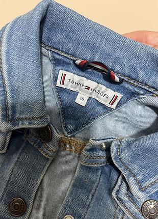 Джинсовий піджак tommy hilfiger унісекс дитячий 4