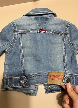 Джинсовий піджак tommy hilfiger унісекс дитячий 3