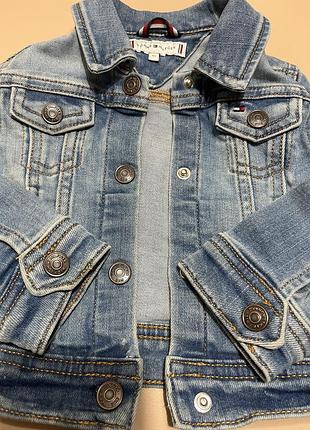 Джинсовий піджак tommy hilfiger унісекс дитячий 6