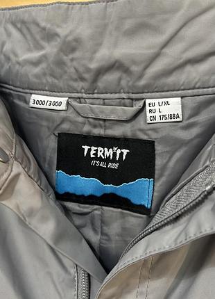 Лижні штани  termit сірі l/xl 2