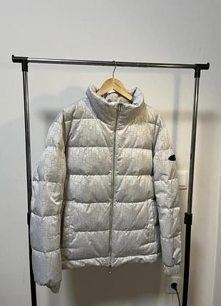 Чоловіча зимова куртка jack & jones білого кольору