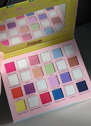 Новая палетка теней lethal cosmetics adventure time candy kingdom palette 2