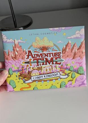 Новая палетка теней lethal cosmetics adventure time candy kingdom palette 4