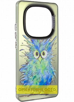 Чехол tpu+pc so cool для xiaomi redmi 14c / a4 5g / poco c75 little bird