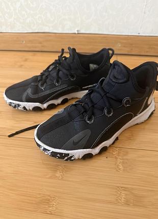 Бутси дитячі nike чорні, довжина устілки 23 см