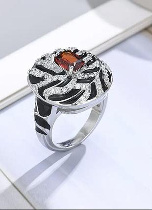 Кільце 💍 з кристалами 2