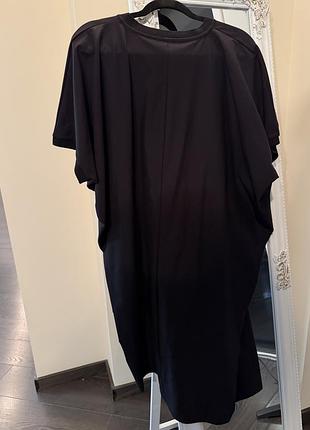 Сукня-футболка жіноча cos оверсайз чорна l/xl