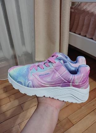 Легкі текстильні кросівки skechers los angeles